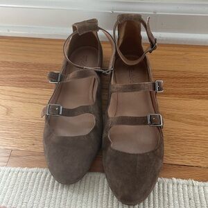 Madewell buckle flats